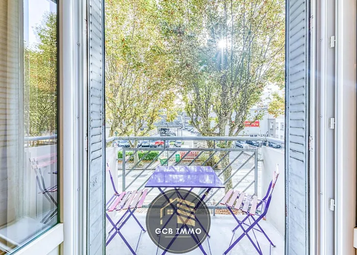 公寓 Le Balzac - T2 Cosy Proche Centre - Stationnement Gratuit 格勒诺布尔