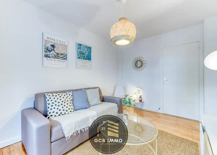 Le Balzac - T2 Cosy Proche Centre - Stationnement Gratuit דירה גרנובל