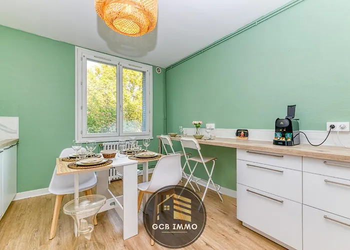 Le Balzac - T2 Cosy Proche Centre - Stationnement Gratuit דירה גרנובל